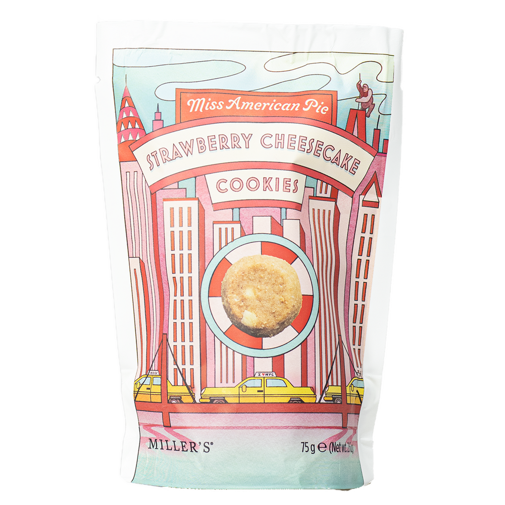MILLER'S – STRAWBERRY CHEESECAKE COOKIES