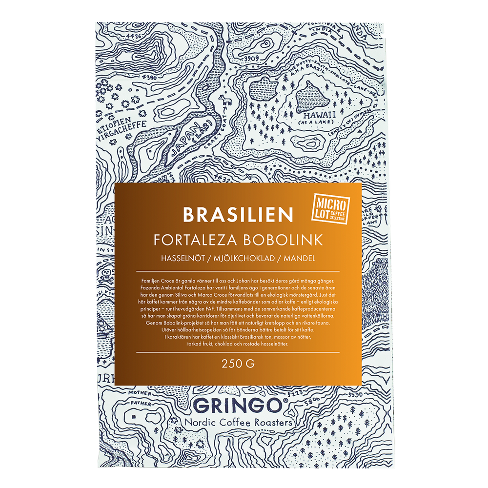 GRINGO – BRASILIEN FORTALEZA BOBOLINK 250 GRAM