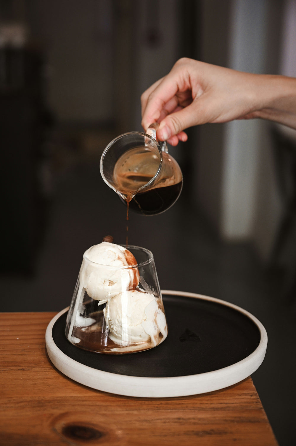 Affogato – Enkelt recept på italiensk dessert med espresso och glass
