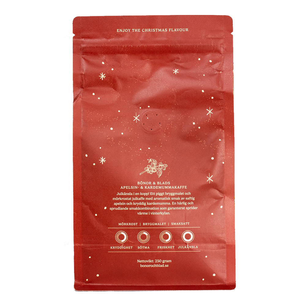 APELSIN- OCH KARDEMUMMAKAFFE 250 GRAM