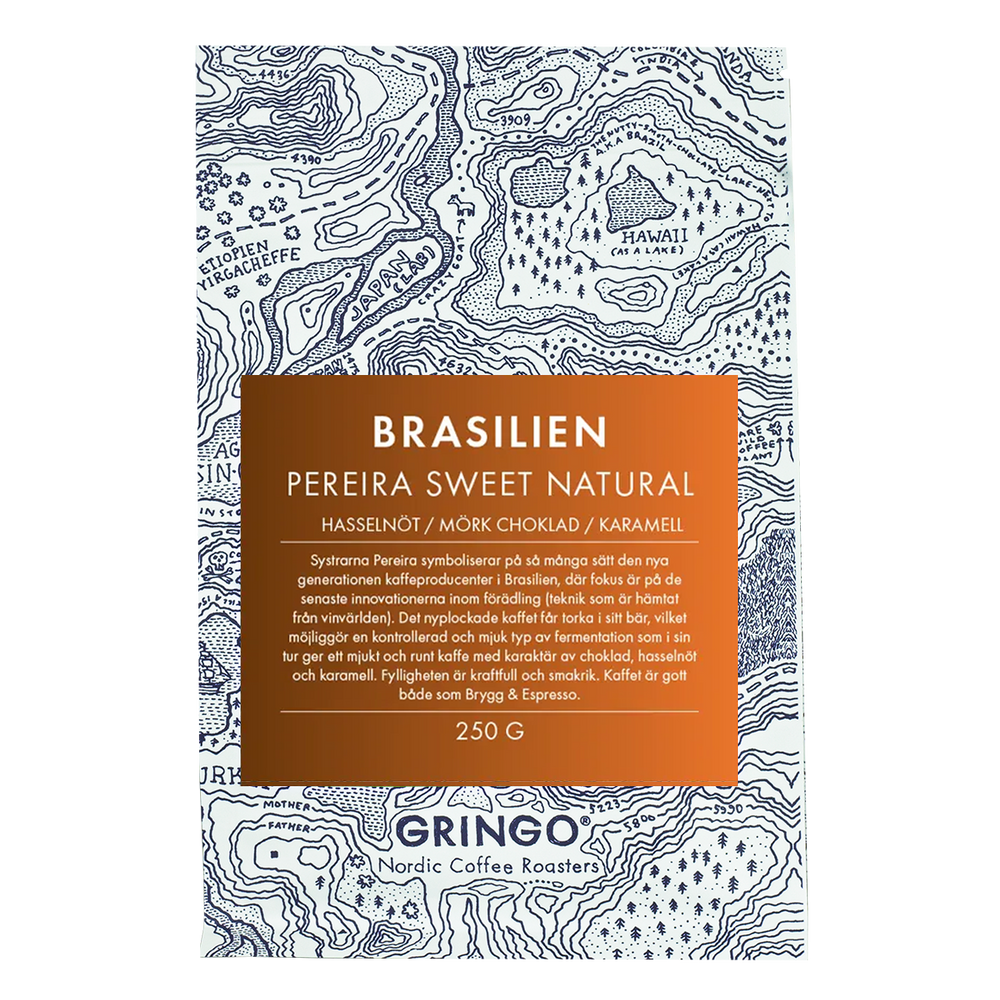 GRINGO  – BRASILIEN PEREIRA SWEET NATURAL 250 GRAM