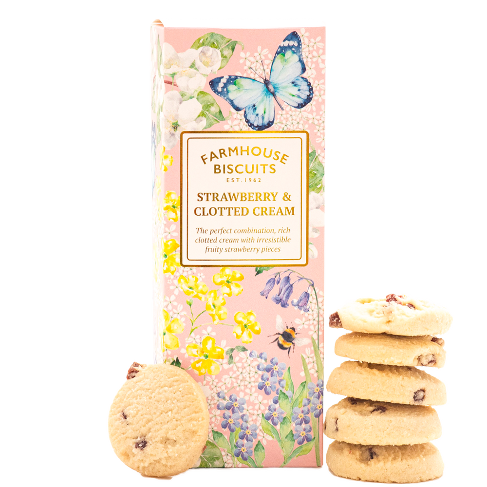 FARMHOUSE BISCUITS – STRAWBERRY CLOTTED CREAM
