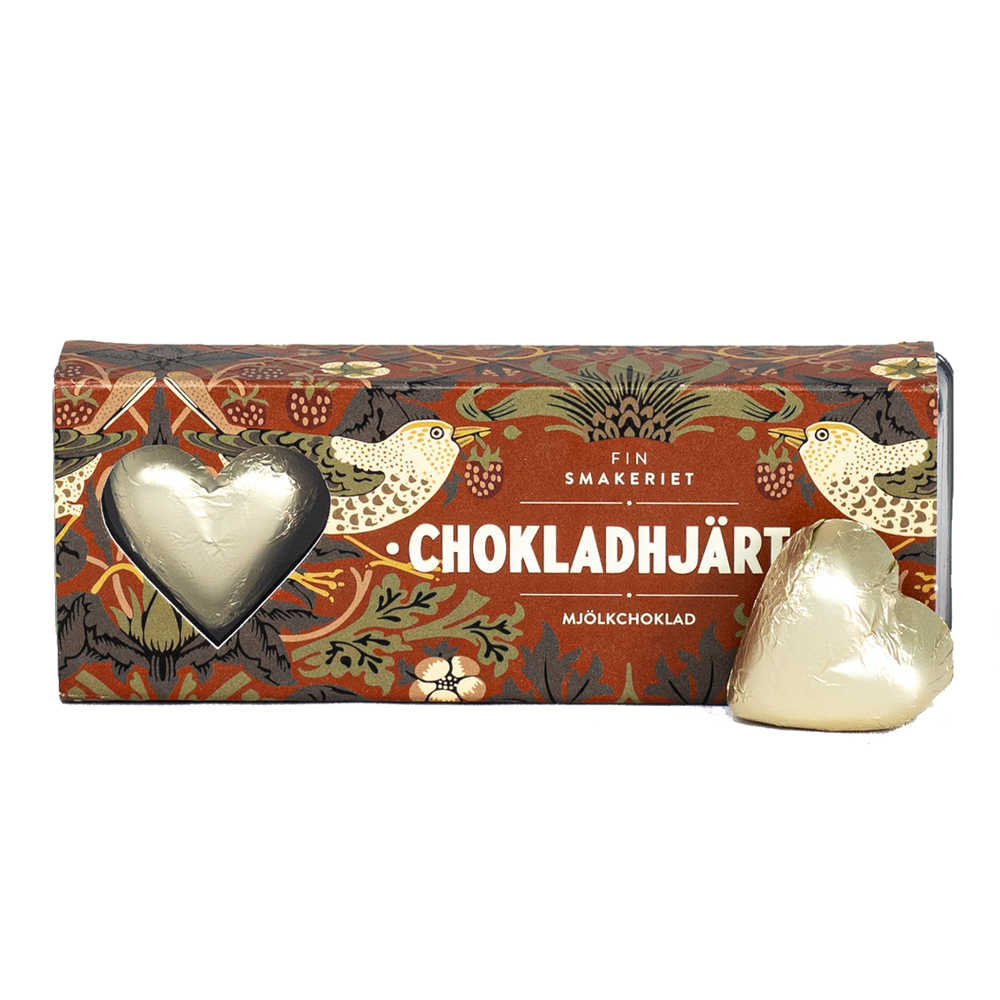 FINSMAKERIET – CHOKLADHJÄRTAN MJÖLKCHOKLAD
