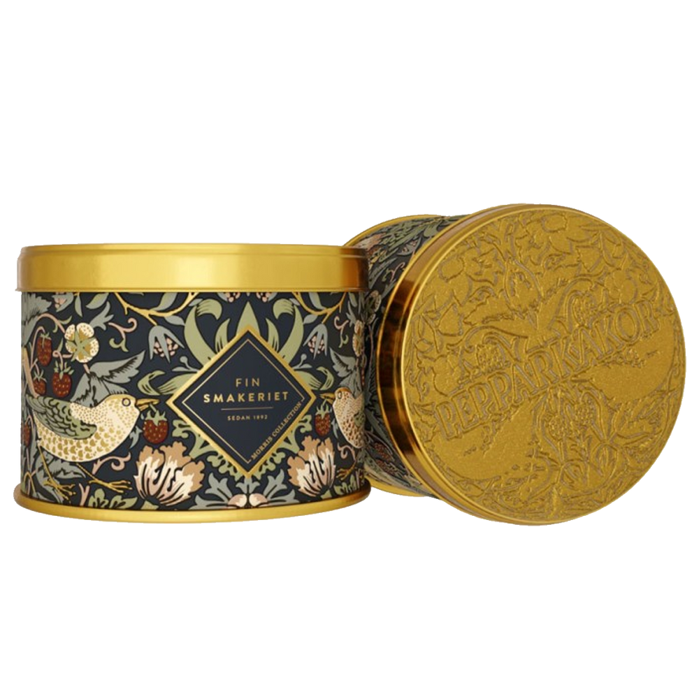 FINSMAKERIET – PEPPARKAKOR WILLIAM MORRIS BLÅ 45 GRAM