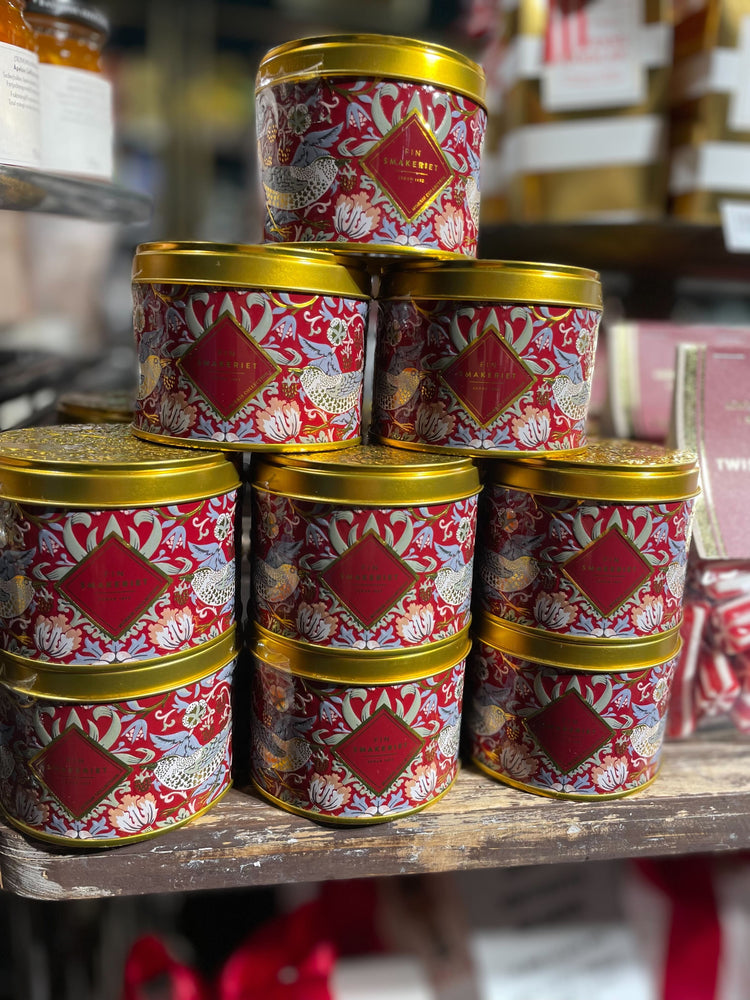 FINSMAKERIET – PEPPARKAKOR PLÅTBURK WILLIAM MORRIS 45 GRAM