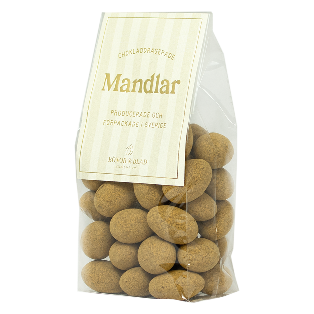 MANDLAR – KANDELMANDEL I VIT CHOKLAD