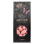 NÖTTER – JORDGUBBSMANDEL I VIT CHOKLAD