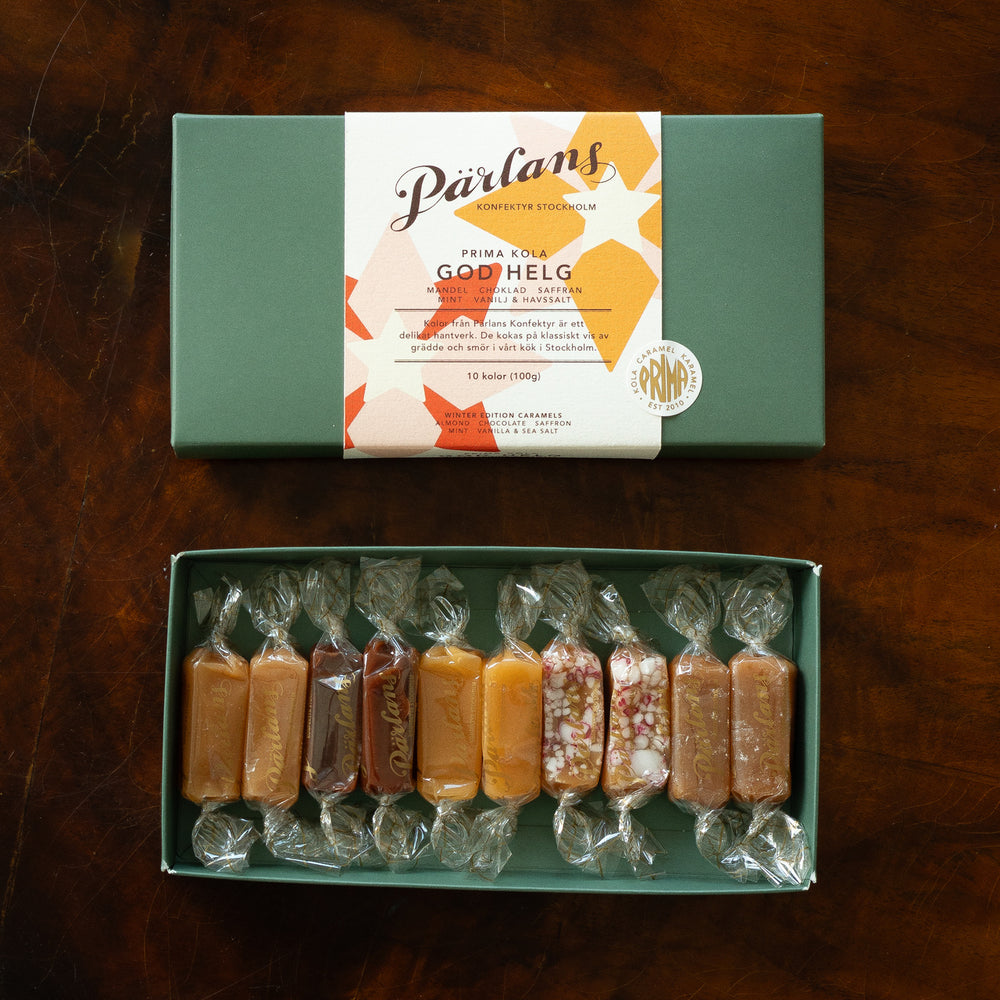 PÄRLANS KONFEKTYR – GOD HELG 10-BITARS
