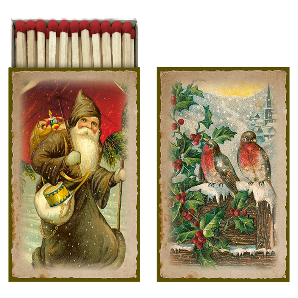 TÄNDSTICKSASK – TOMTE & DOMHERRE