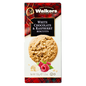 
                
                    Load image into Gallery viewer, WALKERS – WHITE CHOCOLATE &amp;amp; RASPBERRY BISCUITS
                
            