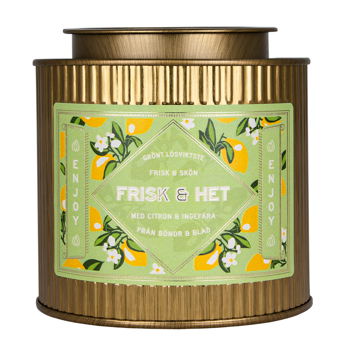 Frisk Tea B&B TEA COLLECTION – GRÖN FRISK & HET 110 GRAM – Bönor & Blad