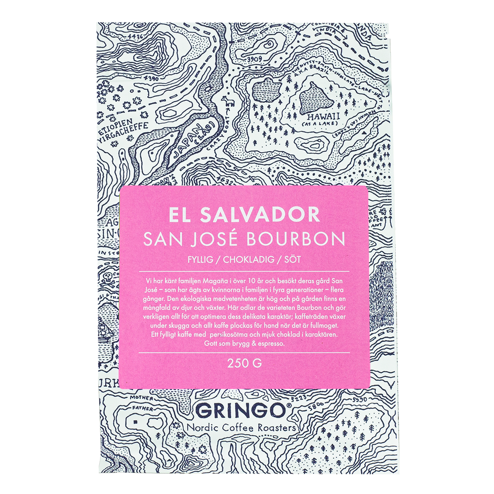 GRINGO – EL SALVADOR SAN JOSÉ BOURBON 250 GRAM